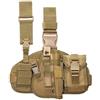 ACEXIER Fondina tattica da gamba con custodia per caricatore Tattico militare Pistola MOLLE Pistola a coscia Fondina per pistola Fondina per pistola regolabile Pannello destro