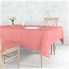 Il Tuo Artigiano Design Tovaglia da Tavola da 4 a 18 posti Lavabile in Lavatrice - Tovaglia Quadrata e Tovaglia Rettangolare 6 posti, 12 posti - Made in Italy (Cipria, 6 posti - 120x160 cm)