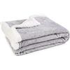 TEX HOME Coperta singola sherpa, grigio perla: prezzi e offerte