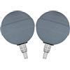 Pawfly Acquario 5cm Aria Pietra Palla Bolla diffusore Strumento di Rilascio per Pompe d'Aria Pesce Serbatoi secchi stagni e Serbatoi DWC, 2 Pack