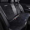 Ywooon Coprisedili Posteriori per Tesla Model 3 2017-2024 2025, Quattro Stagioni, Protezione Universale, Accessorio Decorativo per Interni (3 Pezzi/Flanella)