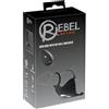 Rebel Anello fallico Rebel con sfera RC m Nero
