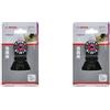 Bosch Accessories 1x Raschietto ATZ 52 SC (Raschiamento, per raschiare via la malta e l'adesivo per piastrelle, Larghezza 52 mm, accessori utensili multifunzione) (Confezione da 2)