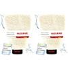 ALCLEAR International 950013WH Guanto in Microfibra per Lavare l'Auto con Shampoo per Auto e Detergenti, per la Pulizia e la Manutenzione di Autoveicoli e Moto (Confezione da 2)