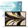 MasiBloom® Pellicola salvaschermo opaca antiriflesso per MacBook Air 13.6 M2 con chip 5H Protezione antigraffio Protezione occhi antipolvere