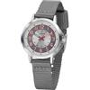 Atrium Orologio da polso per bambini, analogico, al quarzo, extra chiaro, con cinturino in nylon, colore argento, grigio acciaio, A46-10, grigio., Classico