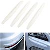 Voarge - Set di 4 strisce adesive universali per auto e angoli dell'auto, colore: bianco