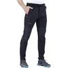 CARETOO Pantaloni Trekking Uomo Funzionali Softshell Pantaloni Invernali Impermeabili e Traspiranti Sport all'aperto Montagna Escursionismo Nero Invernali, XXL