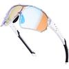 ROCKBROS Occhiali da Sole Ciclismo, Protezione UV400, Occhiali Fotocromatici per Bici MTB Bambini Ragazzi, Occhiali Sportivi per Ciclismo Running, TR90+PC