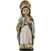 DRW Figura del Sacro Cuore di Maria Bambino in Resina Dipinta a Mano 13 cm