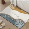 LXWINNER Tappetino Super Assorbente,Tappeto Bagno Diatomite,Microfibra Tappeto Assorbente,Tappeto Bagno Antiscivolo Tappetino Doccia Asciugatura Rapida, per Casa,Camera da Letto,Cucina, (40_x_60_cm, CF36)