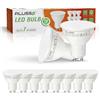ALUSSO Lampadine LED GU10, 7Watt, 560 lumen, Luce Bianca Fredda 6000K, Angolo del Fascio di 120 Gradi, Lampadine LED Non Dimmerabili, Confezione da 10