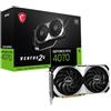 MSI SPEDIZIONE GRATUITA - MSI - GeForce RTX 4070 12 GB GDDR6X Pci-E 3x DisplayPort / 1x HDMI VENTUS 2X 12G OC