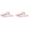 Suavinex Set Spazzola e Pettine per neonati e bambini - Idea Regalo - Rosa (Confezione da 2)