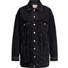 JJXX Oversized Long Jacket JJXX JXALISON Giacca Lungo Oversize CR504, Black Denim, S da Donna