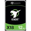 Seagate Enterprise C EXOS X18 12TB 3.5IN 7200RPM SATA Helium 512E
