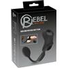 Rebel REBEL Anello fallico con calcio RC p Nero