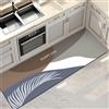 LXWINNER Tappetino Super Assorbente,Tappeto Bagno Diatomite,Microfibra Tappeto Assorbente,Tappeto Bagno Antiscivolo Tappetino Doccia Asciugatura Rapida, per Casa,Camera da Letto,Cucina, (50_x_150_cm, CF35)