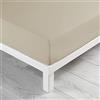 douceur d'intérieur, Lenzuolo con angoli elasticizzati (140 x 190 cm) Linette Lino 100% Cotone
