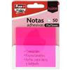 Fixo Note | Note adesive trasparenti | 50 note da 75 x 75 mm | in plastica, colore blu pastello, riutilizzabili e impermeabili, per gli amanti della cancelleria Aesthetic | ideale come materiale