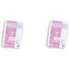 Pigna 02222370Q, Ricambio con Banda Rinforzata, Rigatura 0Q, quadretti 5 mm con margine per 2° e 3° elementare, Carta 100g/mq, Pacco da 80 Fogli