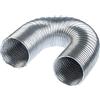 Steinberg14 80mm / 1.5m Tubo Flessibile di Scarico in Alluminio - Tubo di Ventilazione Uscita Scarico Elemento Sistema di Alimentazione Aria Calda