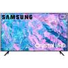 Samsung Televisore TV Smart TV Samsung 50 Led Ultra HD 4K DVB-T2 WiFi Nero UE50CU7172