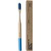 ALCEA Srl Mood Spazzolino Denti Bamboo Hard Blu - Spazzolino Eco-Friendly in Bamboo, 100% Vegano, BPA Free