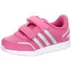 adidas VS Switch 3 Lifestyle Running Hook And Loop Strap Shoes, Scarpe da Corsa Unisex-Bimbi 0-24, Core Black/Cloud White/Vivid Red, 19 EU