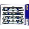 OS.KAR. OS.KAR 2076 Scala HO Set elettromotrice Ale 582 per treni regionali FS 4 pezzi