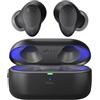 LG Electronics TONE Free T90S Auricolari Bluetooth In-Ear con Dolby Atmos, tecnologia MERIDIAN, cancellazione attiva del rumore (ANC) e igienizzazione UVnano+, Nero, TONE-T90S.AEUSLBK