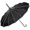 VON LILIENFELD® Ombrello Donna Elegante Pagoda Parasole Justine, nero