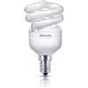 Philips Lighting Philips Tornado fluorescente compatta a spirale Edison piccolo bianco caldo lampadina 8 W E14