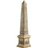 Design Toscano Statua Obelisco Dorato dell'Antico Egitto