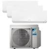 Daikin Condizionatore a muro multisplit inverter DAIKIN New Plus 9 + 9 + 12 18000 BTU classe raffreddamento A+++, classe di riscaldamento A++, bianco