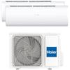 Haier Condizionatore a muro multisplit HAIER Jade 9 + 12 14000 BTU 4 KW classe raffreddamento A+++ classe riscaldamento A++