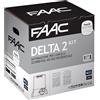 Faac Delta 2 kit cancello automatico scorrevole kg 500 elettromeccanico