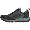 adidas Tracerocker 2.0 Gore-Tex Trail Running Shoes, Scarpe Basse Non da Calcio Donna, Charcoal/Silver Dawn/preloved Fig, 40 2/3 EU