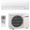 Mitsubishi Electric Condizionatore a muro monosplit inverter MITSUBISHI ELECTRIC MUZ-HR35 12000 BTU classe raffreddamento A++, classe di riscaldamento A+, bianco