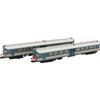 ARNOLD HN2569 SET 2 automotrici Aln 668 Livrea originale blu/beige Scala N 1/160