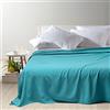 Caleffi 1002619 Cotone Panama Rodeo Copriletto Estivo per Singolo Letto, Anice