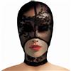 Master Series - Maschera Bondage Seduzione in Pizzo - Nero