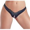 Cottelli Collection - G-string With Pearls - Nero