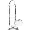 Addiction - Crystal Addiction - Dildo Trasparente - 15 cm
