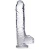 Jock - Dildo Jock C-Thru Trasparente - 25 cm