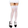 Leg Avenue - Calze Autoreggenti Lucide - Bianco