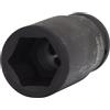 KS Tools 515.1432 Bussola Esagonale per Avvitatori ad Impulsi, Lunga, 32 mm, 3/4