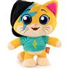 Barrado Peluche dei Personaggi di 44 gatti - Lampo, Milady, Polpetta, Pilou - 26cm - Qualità Super Soft (Lampo)