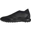 adidas Predator Accuracy.3 Laceless Turf Boots, Scarpe da Calcio Unisex-Adulto, Core Black Core Black Ftwr White, 44 2/3 EU