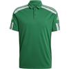 adidas Uomo Polo Shirt (Short Sleeve) Sq21 Polo, Team Green/White, GP6430, LT2